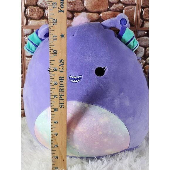 Squishmallows 12" Roboyo the Purple Water Alien Plush Stuffed Animal Toy #B2 - Picture 7 of 7